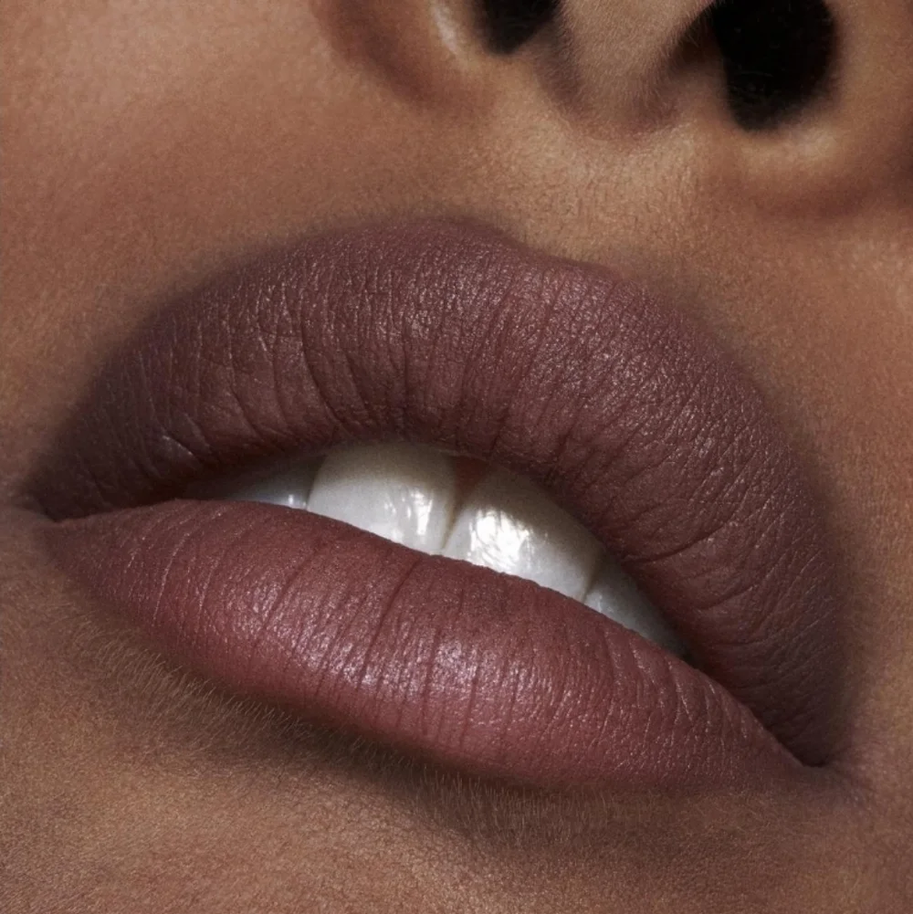 MAC Cosmetics Powder Kiss Liquid Lipsticl Chestnut Warm Brown Brand New In Box